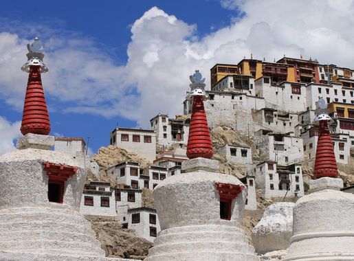 File:Thiksey Monastery - summer 2012.JPG - Wikimedia Commons