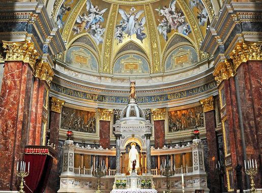 File:Hungary-0089 - St. Stephen's Basilica Inside (7278317818).jpg -  Wikimedia Commons