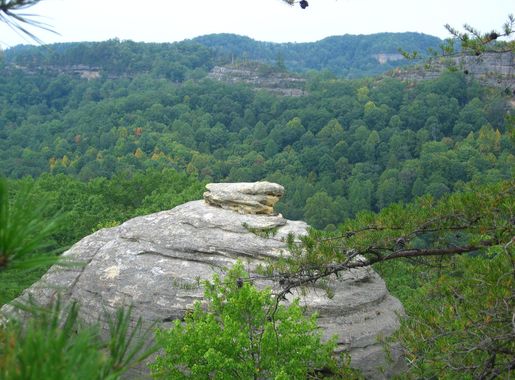 File:Haystack Rock and view over Red River Gorge.jpg - Wikimedia Commons