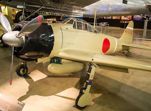 Mitsubishi A6M2 Zero > National Museum of the United States Air Force™ >  Display