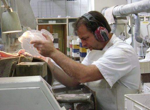 File:Glass cutter at waterford crystal.JPG - Wikimedia Commons