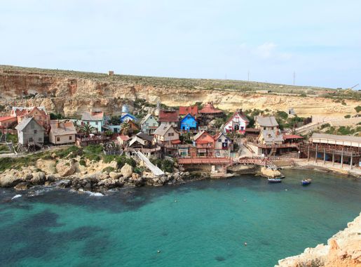 File:Malta - Mellieha - Triq tal-Prajjet - Anchor Bay+Popeye Village 01  ies.jpg - Wikimedia Commons