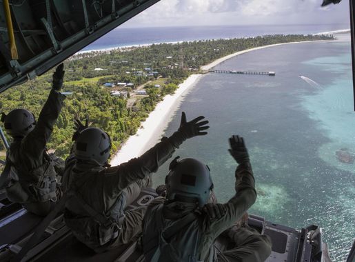 Airmen deliver supplies to Republic of Palau > Pacific Air Forces > Article  Display