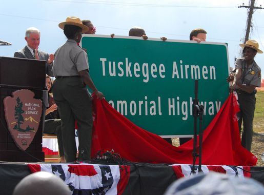 Historic homecoming for Tuskegee Airmen as site opens > Maxwell Air Force  Base > Display