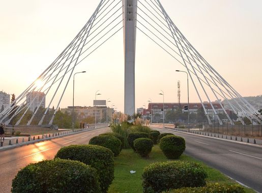 File:Millennium Bridge in Podgorica, Montenegro 02.jpg - Wikipedia