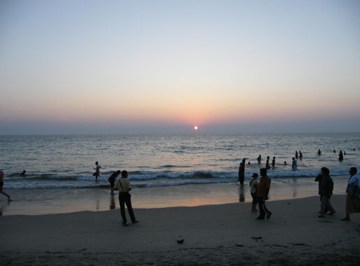 File:Sunset view from Kovalam beach-3.jpg - Wikimedia Commons