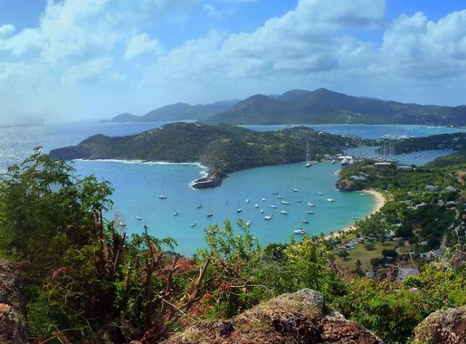 File:Antigua - View from Shirley Heights - English Harbor - Falmouth Harbor  - Galleon Beach - panoramio (1).jpg - Wikimedia Commons