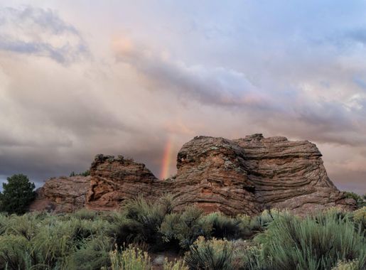Free picture: landscape, blue sky, knoll, nature, outdoor, mountain, valley