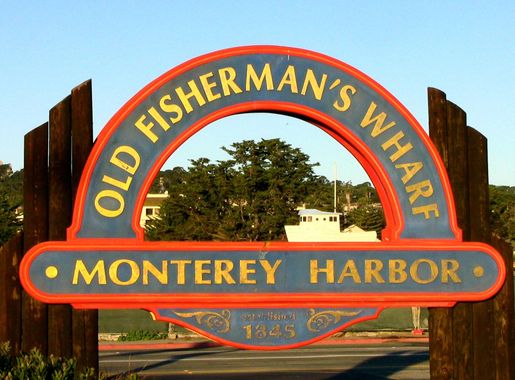 File:Old Fisherman's Wharf Sign, Monterey, CA, 4 December, 2011.JPG -  Wikimedia Commons
