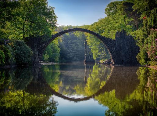 Free Images : reflection, nature, body of water, Humpback bridge, arch  bridge, natural landscape, river, tree, green, lake, water resources, sky,  waterway, watercourse, leaf, bank, symmetry, sunlight, canal, devil's bridge,  pond, reservoir,