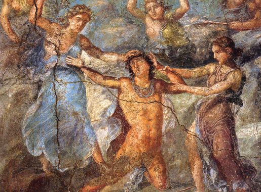 File:Pompeii - Casa dei Vettii - Pentheus.jpg - Wikipedia