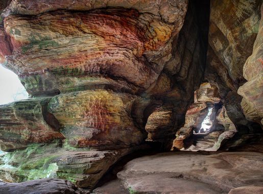 File:Rock house, Hocking Hills, Ohio (16181811407).jpg - Wikimedia Commons
