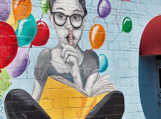 Einstein mural, location unknown, 26 | Free Photo Illustration - rawpixel