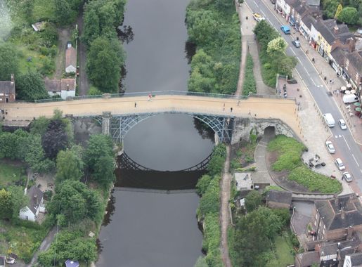 File:The Iron Bridge (Aerial).JPG - Wikimedia Commons