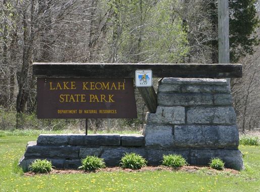 File:Lake Keomah sign.jpg - Wikimedia Commons