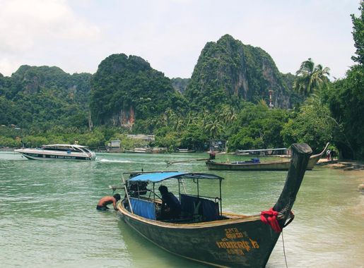 Free picture: water, boat, watercraft, people, Asia, ecotourism, travel
