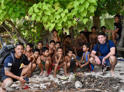 U.S. Coast Guard conducts medical evacuation and delivers drought relief in Federated  States of Micronesia