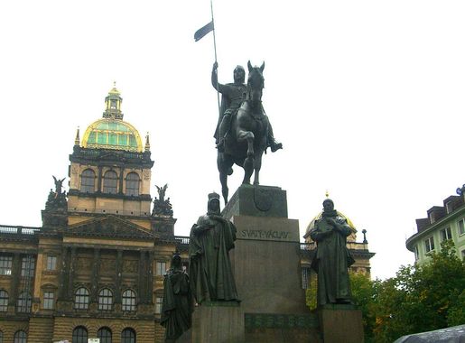 File:St. Wenceslas and National Museum, Prague, Czech Republic.JPG -  Wikimedia Commons