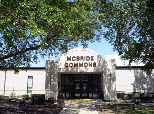 What's in a name: McBride Commons > Keesler Air Force Base > Display
