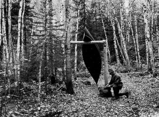 File:Photograph of Canoe Rest on Smoke Lake Portage - NARA - 2128454.jpg -  Wikimedia Commons