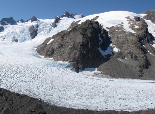 File:Mount Olympus Blue Glacier from Lateral Moraine Panorama.jpg -  Wikimedia Commons