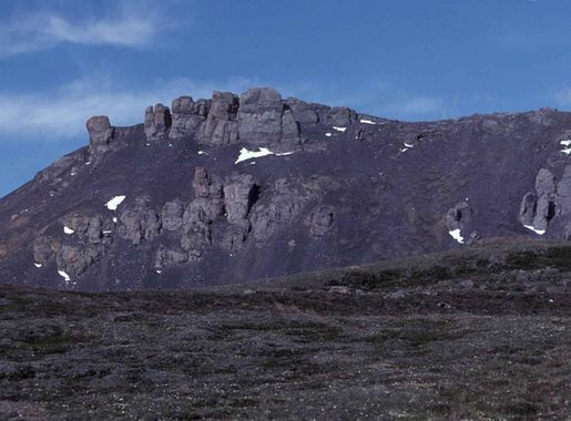 Free picture: basalt, rock, formations, scenics, landscapes