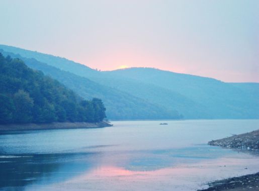 File:Sunset in Batllava Lake, Kosova.JPG - Wikimedia Commons