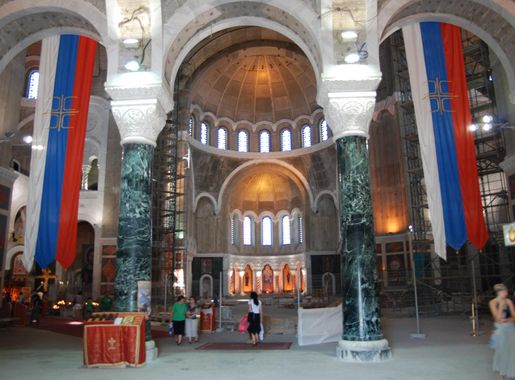 Датотека:Interior Cathedral of Saint Sava, Belgrade.jpg — Википедија