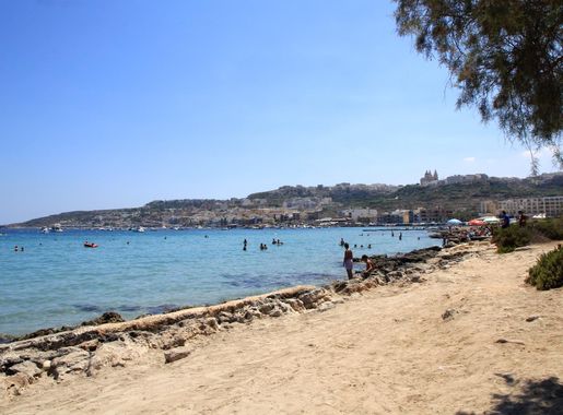File:Mellieha Bay view on Mellieha Malta 21.jpg - Wikimedia Commons