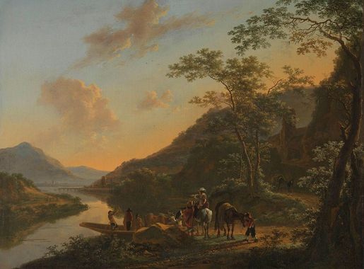 File:Italiaans landschap met overzetveer Rijksmuseum SK-A-52.jpeg -  Wikimedia Commons
