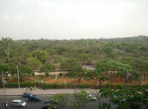 File:View of road number 2 banjara hills, KBR Park.jpg - Wikimedia Commons