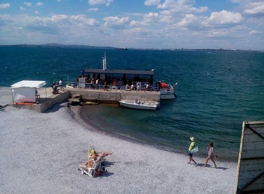 File:Beach and Port at St Anastasia Island, Black Sea, Bulgaria.jpg -  Wikimedia Commons