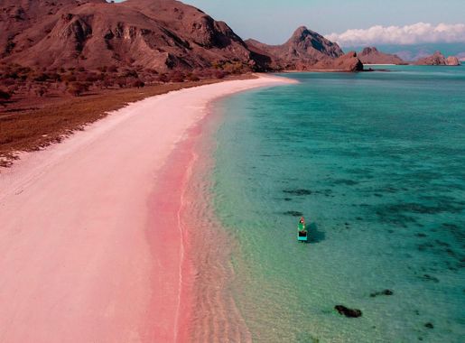 File:Pink Beach, Padar Island, Komodo National Park.jpg - Wikimedia Commons