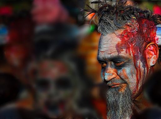 File:Male zombie during the bike ride in Key West, Florida.jpeg - Wikimedia  Commons