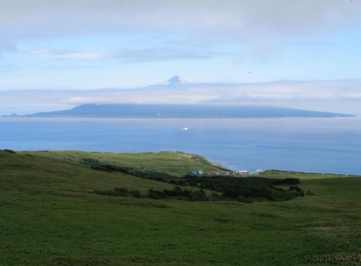 File:Rishiri Island from Rebun.JPG - Wikimedia Commons