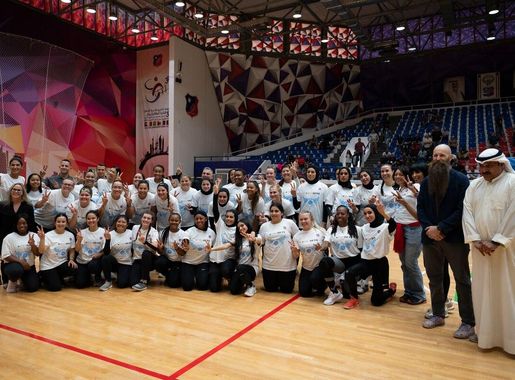 U.S. Airmen, Soldiers, and Kuwait volleyball teams compete in exhibition  games for International Day of Peace > 505th Command and Control Wing >  Article Display