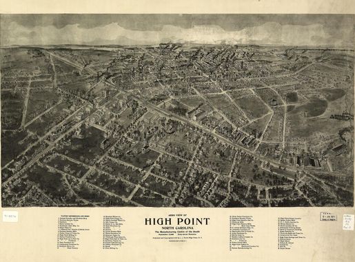 File:Aero view of High Point, North Carolina LOC gm71005374.jpg - Wikimedia  Commons