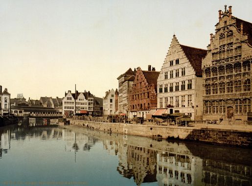 File:Graslei, Ghent, Belgium, 1890s.jpg - Wikimedia Commons