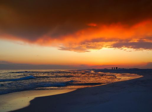 Beautiful Florida sunset on the beach image - Free stock photo - Public  Domain photo - CC0 Images