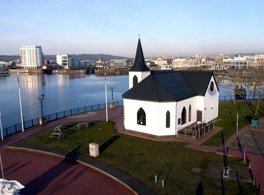 File:Norwegian Church, Cardiff.jpg - Wikipedia