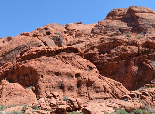 File:Entrance to Dark Corridor at Calico Hills, Red Rock Canyon, Nevada -  1.jpg - Wikimedia Commons