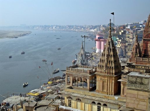 File:View of Ghats across the Ganges, Varanasi.jpg - Wikimedia Commons