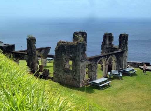 File:Karibik, St. Kitts - Brimstone Hill Fortress National Park - UNESCO  World Heritage Site – Artillery Officers Quarters and Cookhouse -  panoramio.jpg - Wikimedia Commons