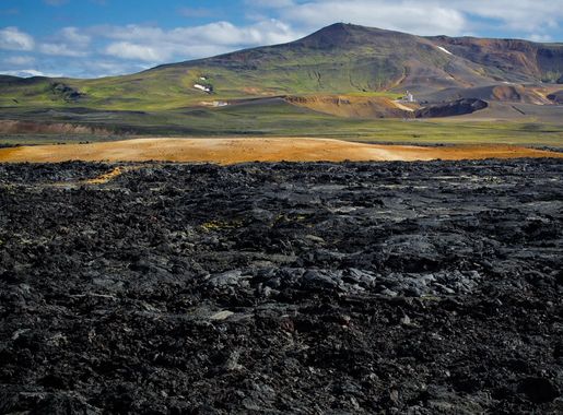 File:Lava Flow near Krafla volcano in Iceland.jpg - Wikimedia Commons
