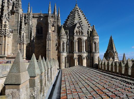 File:Catedral Vieja de Salamanca. Torre y cubiertas.jpg - Wikimedia Commons