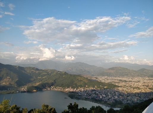 चित्र:The view of Pokhara from the World Peace Pagoda.jpg - विकिपिडिया