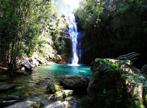 File:Cachoeira de Santa Bárbara, Chapada dos Veadeiros, Goiás, Brasil.JPG -  Wikimedia Commons