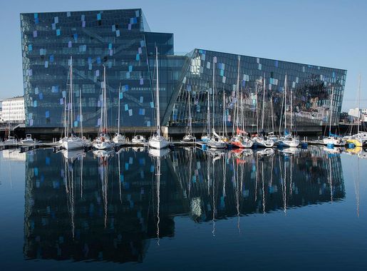 File:Harpa Conference center reykjavik city center hiticeland.png -  Wikipedia