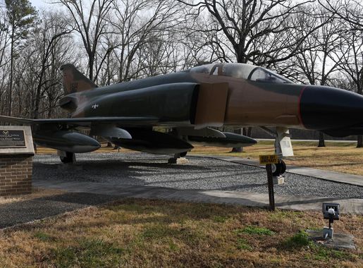 F/A-18 static display at Arnold AFB repainted > Arnold Air Force Base >  Article Display