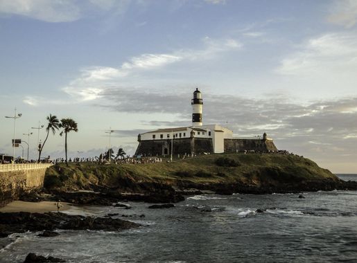 View of Farol da Barra Lighthouse in Salvador, Brazil image - Free stock  photo - Public Domain photo - CC0 Images